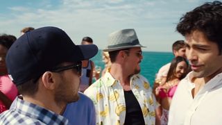 Christine Donlon, Nina Agdal, Emmanuelle Chriqui, and other - Entourage (2015) celeb hot scene