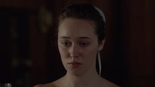 Alycia Debnam-Carey - The Devil's Hand (2014) celebrity topless scenes