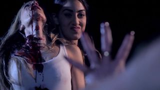 Rosie Pearson naked - Crying_Wolf (2015) Thriller Scene