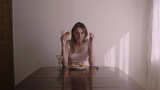 Clare Gillies, Andreja Pejic - A Bitter Fruit (2020) celeb hot scene