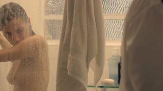 Nataly Cabanas - Cama, Mesa e Banho (2014) celebrity topless scenes