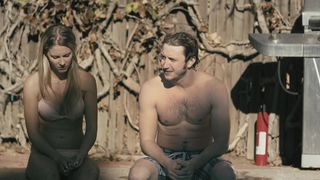 Sarah Baldwin - Slumlord (2015) celebs topless scenes