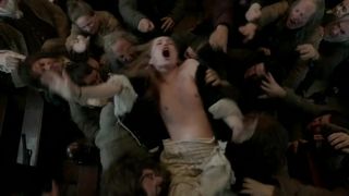 Lotte_Verbeek naked -_Outlander_s01e11 (2015) Topless Scene