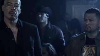 Chasty Ballesteros nude - The_Night_Crew (2015) Topless Strip Scene