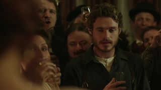 Conor Leslie - Klondike s01e01 (2014) celeb hot movie scene