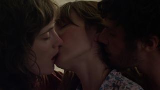 Anais Demoustier, Sophie Verbeeck - A trois on y va (2015) celebs hot movie scene