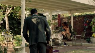 Rachel Brann - The Debt Collector (2018) Naked actress in a movie scene