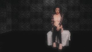 Marie-Cecile Gueguen - Liberte (2016) Naked "topless" scene