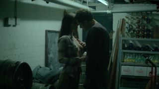 Janet Montgomery - Romans (2017) Naked actress in a movie scene