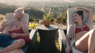 Kendall Chappell - Departure (2020) Naked actress in a TV movie scene