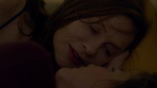 Isabelle Huppert, and other - Elle (2016) celebrity hot movie scene