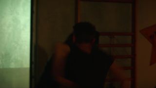 Ana de Armas, Gaia Weiss - Overdrive (2017) Naked actress in a sexy video