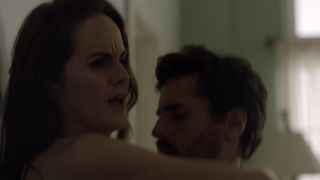 Michelle Dockery nude sex scene- Good Behavior (2017) (Season2, Episode1)