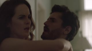 Michelle Dockery nude sex scene- Good Behavior (2017) (Season2, Episode1)