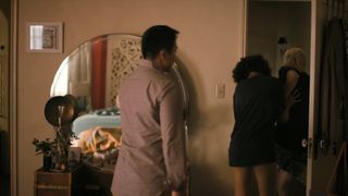 Arienne Mandi, Rosanny Zayas, Ashley Gallegos- The L Word - Generation Q s01e01 (2019) Censored nude scene