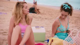 Chloe Bennet, Ashleigh Murray - Valley Girl (2020) Sexy movie scene