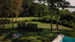 Malin Akerman - Billions s01e05 (2016) Naked actress in a "topless" scene