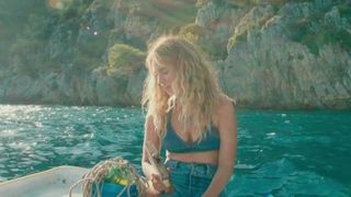 Lily James - Mamma Mia! Here We Go Again (2018) Nude film scene