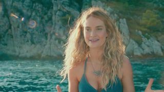 Lily James - Mamma Mia! Here We Go Again (2018) Nude film scene