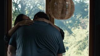 Monia Chokri - Pauvre Georges! (2018) Naked actress in a TV movie scene