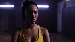 Willa Fitzgerald, Marlo Kelly, Herizen F. Guardiola - Dare Me s01e06 (2019) celebrity hot movie scene