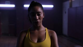 Willa Fitzgerald, Marlo Kelly, Herizen F. Guardiola - Dare Me s01e06 (2019) celebrity hot movie scene