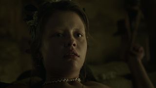 Mia Goth, Annette Lober - A Cure for Wellness (2016) Nude movie video