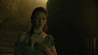 Mia Goth, Annette Lober - A Cure for Wellness (2016) Nude movie video