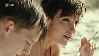 Julia Koschitz - Schweigeminute (2016) Naked movie scenes