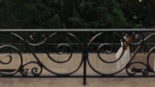 Zoe Saldana - Nina (2016) Naked actress in a TV movie scene