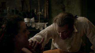Leah Shine - Outlander s05e10 (2020) Censorship nude scene