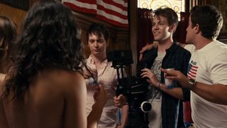 Audrey Ferron, Jennifer Krukowski, Olivia Leigh Nowak - Total Frat Movie (2016) Naked film scene