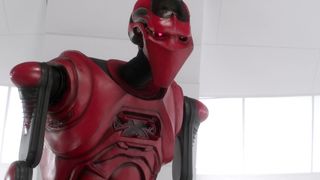 Sarah Butler - Moontrap Target Earth (2017) Censorship naked video