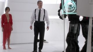 Sarah Butler - Moontrap Target Earth (2017) Censorship naked video