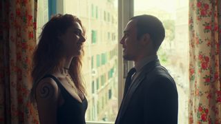 Miriam Leone - L'amore a domicilio (2019) celeb topless scenes