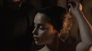 Emilia Clarke - Voice from the Stone (2017) Naked movie scene