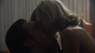 Alexandra Johnston - American Playboy The Hugh Hefner Story s01e05 (2017) Sexy of staging scene.