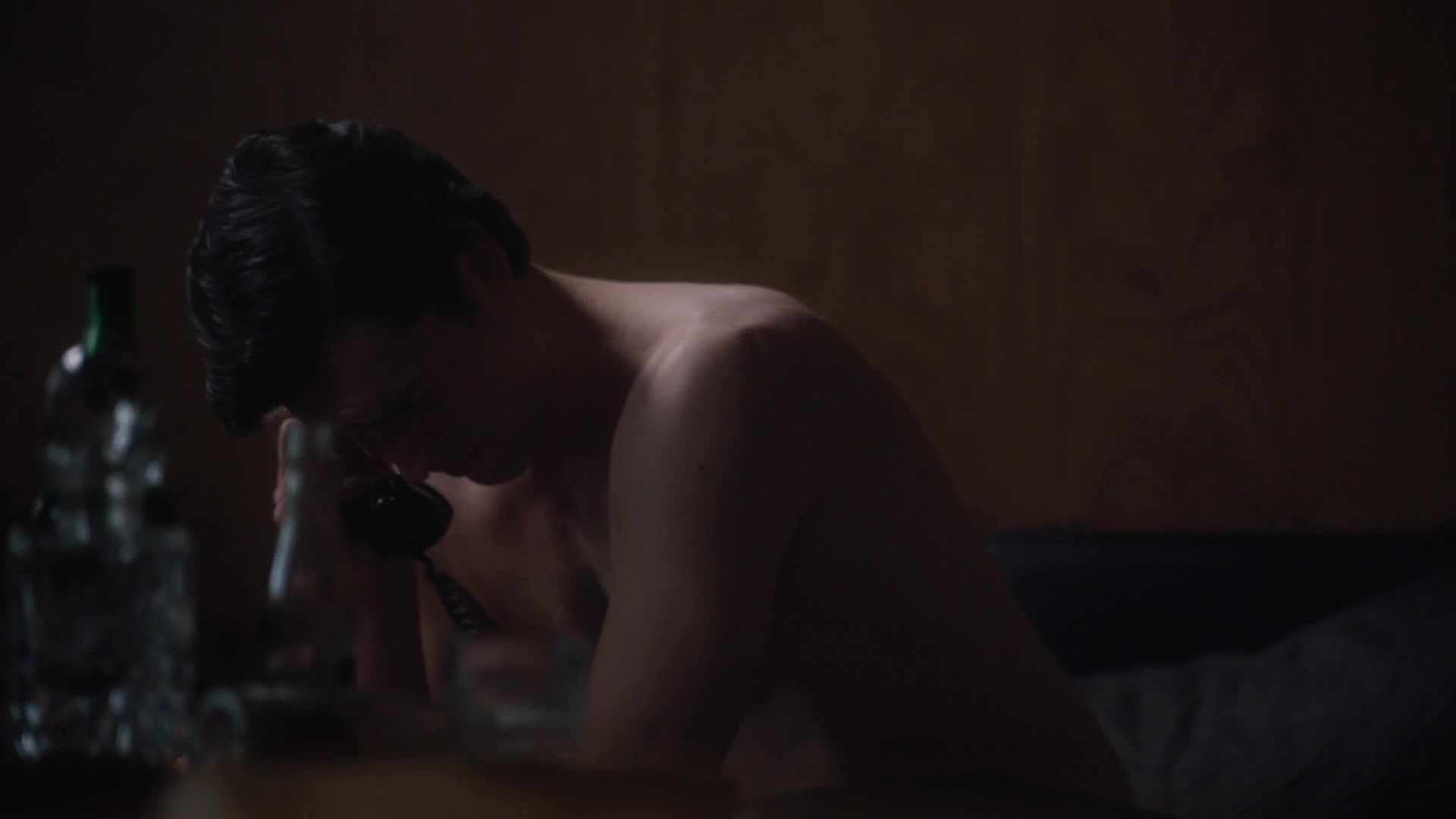 Alexandra Johnston – American Playboy The Hugh Hefner Story s01e05 (2017) Sexy of staging scene.