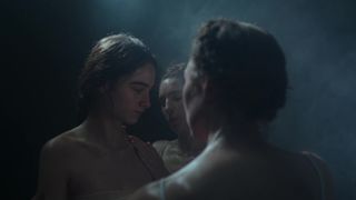 Denise Gough, Raffey Cassidy naked - The Other Lamb (2019)