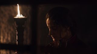 Federica Fracassi, sexy - Luna Nera s01e06 Naked actress in a TV movie scene