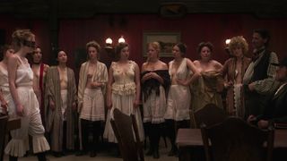 Dakota Fanning, Carla Juri, and other - Brimstone (2016) celebs naked