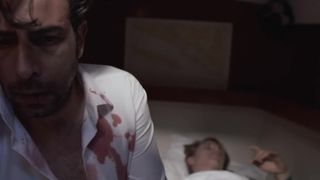 Sara Hjort Ditlevsen - Comic Sans (2018) Naked actress in a TV movie scene