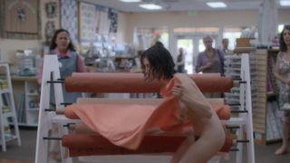 Alison Brie - Horse Girl (2020) sexy topless scenes