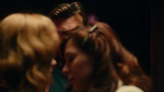 Allegra Masters Topless, Lesbian Kiss in TV show 'Strange Angel'