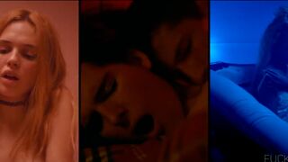 Teens Sex Party Scenes. Odessa Young, Suki Waterhouse nude - Assassination Nation (2018)