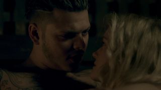 Alicia Agneson Sexy, Hot Scene in TV Show 'Vikings'