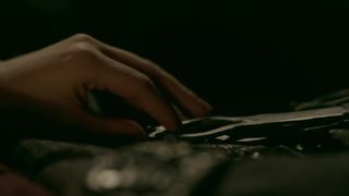 Alicia Agneson Sexy, Hot Scene in TV Show 'Vikings'