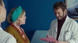 Agnes Soral nude, topless in TV show 'HP'