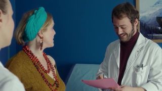 Agnes Soral nude, topless in TV show 'HP'