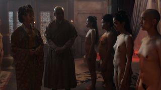 Olivia Cheng nude, Tara Lucia Prades nude – Marco Polo s01e03 (2014)